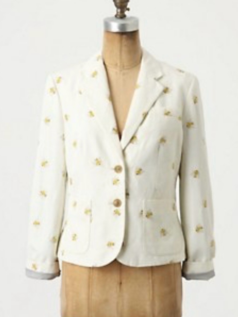 Anthropologie Daughers of the Liberation Bee Blazer Sz 8
